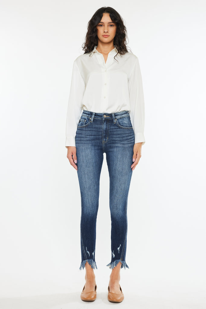 Kamala High Rise Ankle Skinny Jeans