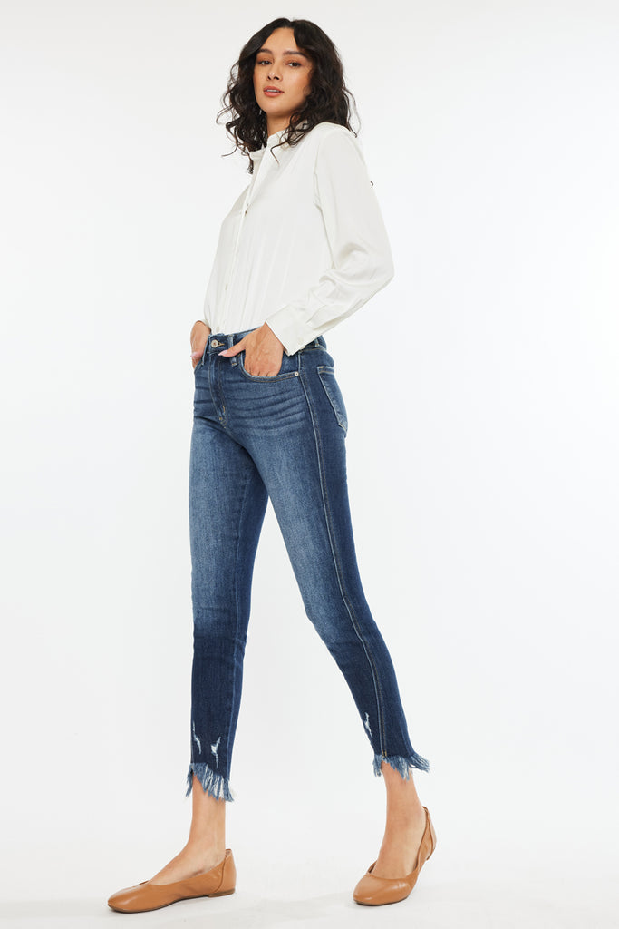 Kamala High Rise Ankle Skinny Jeans