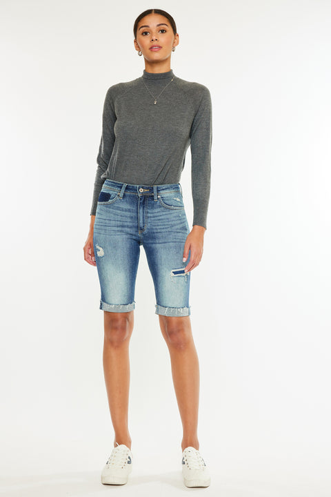 Nellie High Rise Bermuda Shorts