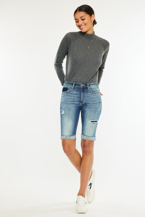 Nellie High Rise Bermuda Shorts