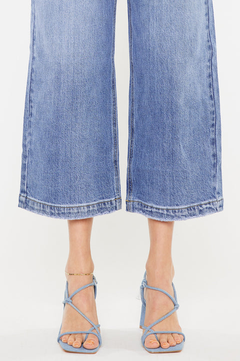 Kathleen Ultra High Rise Wide Leg Jeans - Official Kancan USA