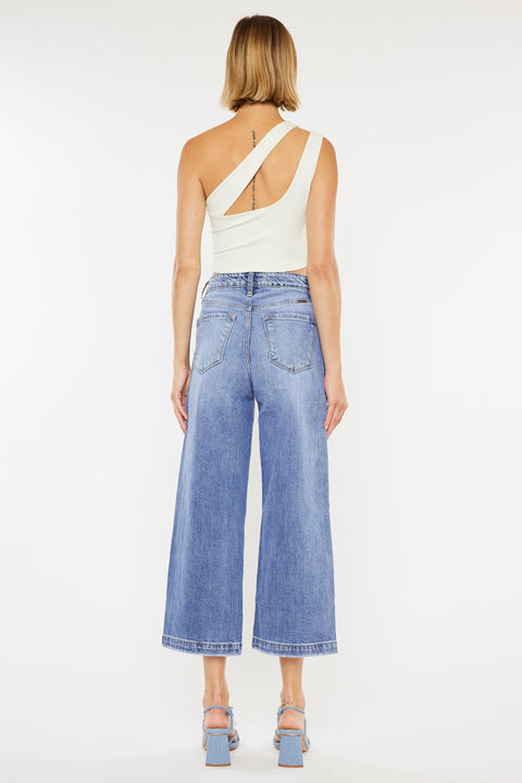 Kathleen Ultra High Rise Wide Leg Jeans - Official Kancan USA