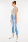 Priscilla High Rise Slim Straight Jeans - Official Kancan USA