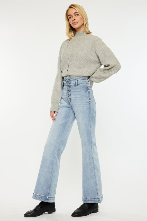 Meredith High Rise Slim Flare