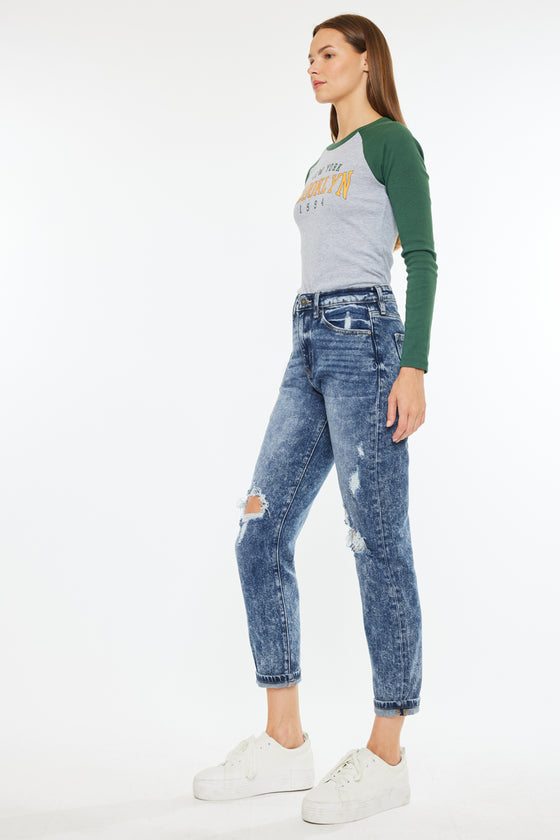 Kenzie Ultra High Rise Mom Jeans