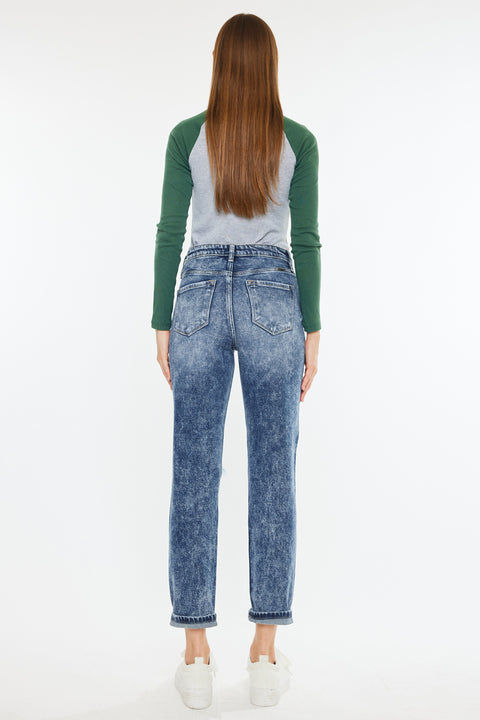 Kenzie Ultra High Rise Mom Jeans