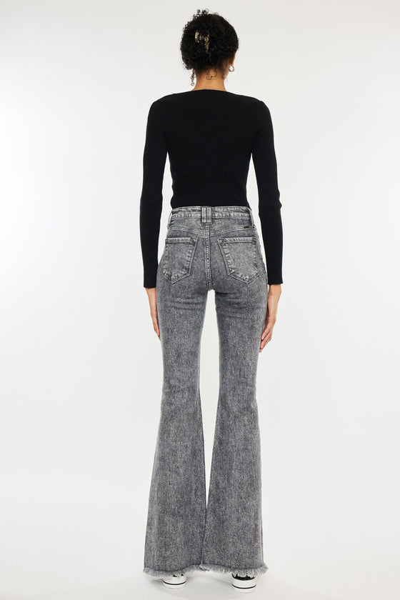 Lucine High Rise Flare Jeans - Official Kancan USA