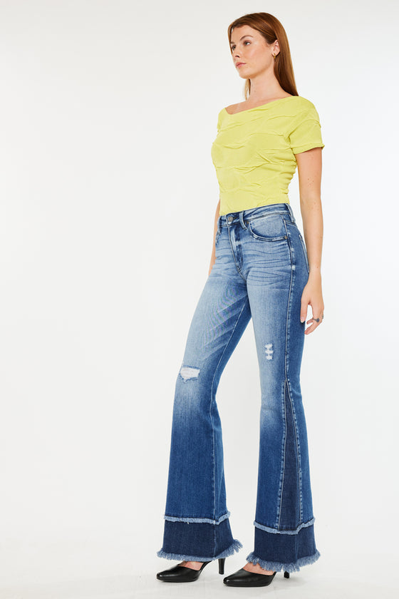 Kacey High Rise Flare Jeans