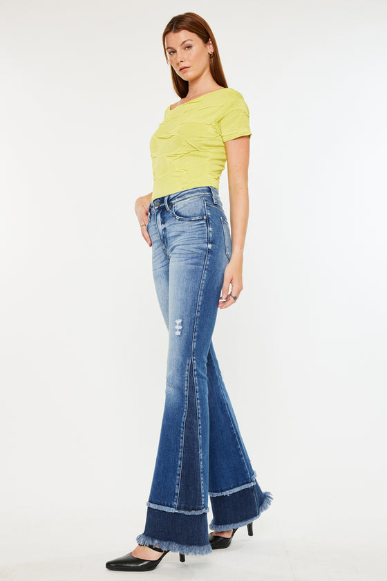 Kacey High Rise Flare Jeans