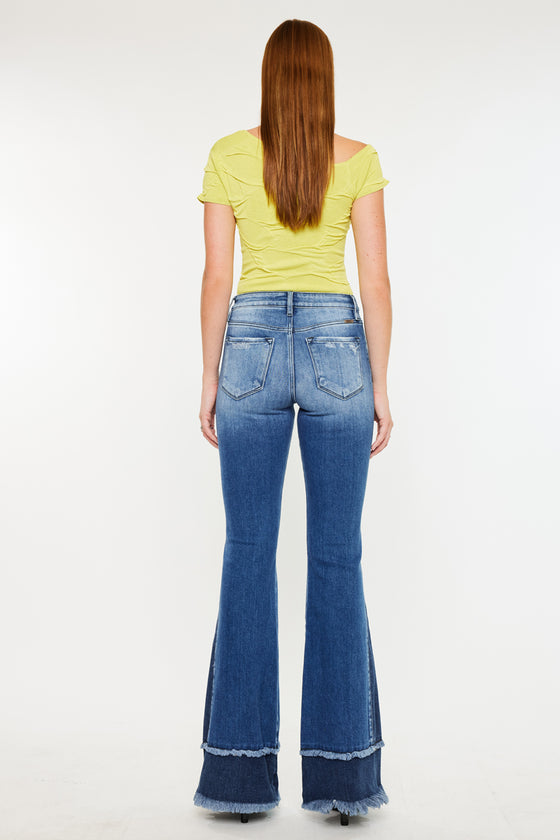 Kacey High Rise Flare Jeans