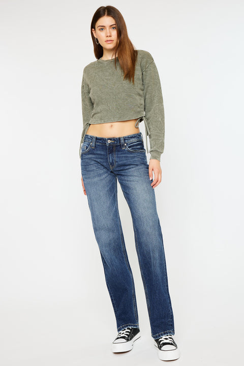 Dion 90'S Low Rise Boyfriend Jeans - Official Kancan USA