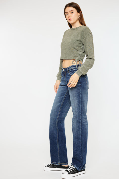 Dion 90'S Low Rise Boyfriend Jeans - Official Kancan USA