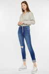 Sparrow High Rise Cigarette Leg Jeans - Official Kancan USA