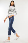 Fallon Mid Rise Slim Straight Leg Jeans - Official Kancan USA