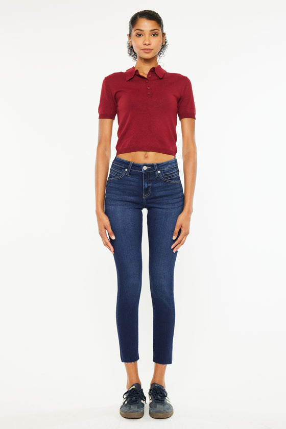 Cypress Mid Rise Ankle Skinny Jeans