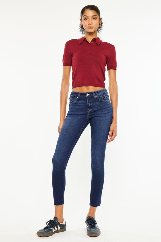 Cypress Mid Rise Ankle Skinny Jeans