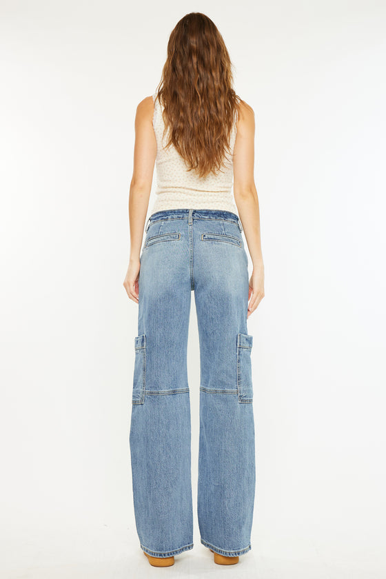 Priority Low Rise X-Cargo Leg Jeans