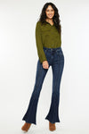 Graciela High Rise Peplum Flare Jeans