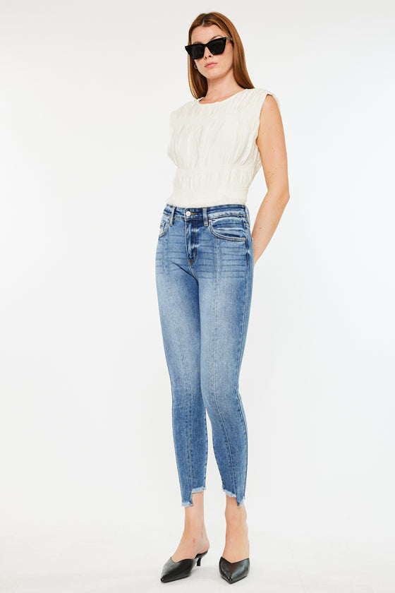 Lucy High Rise Ankle Skinny Jeans