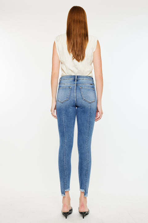 Lucy High Rise Ankle Skinny Jeans