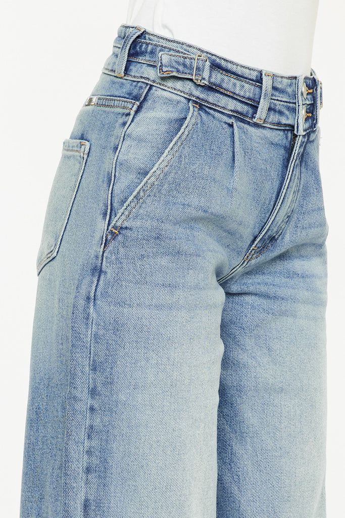 Promise High Rise Wide Leg Jeans - Official Kancan USA