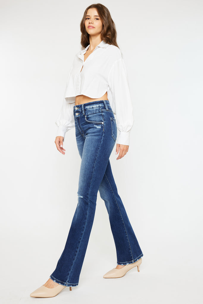 Dara High Rise Bootcut Jeans - Official Kancan USA