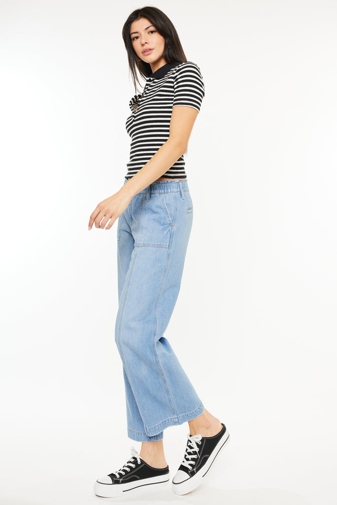 Delilah Mid Rise Wide Leg - Official Kancan USA