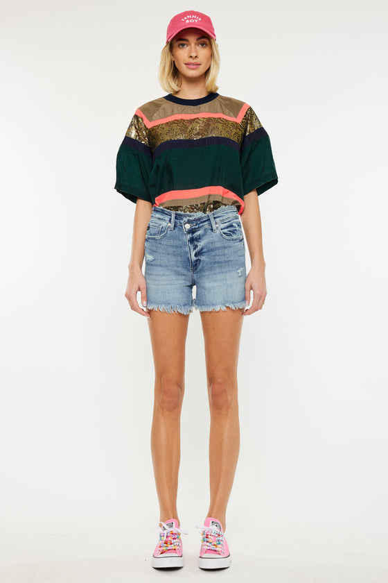 Carnelia High Rise Shorts