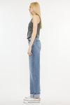 Kolbie High Rise Cuffed Wide Leg Jeans - Official Kancan USA