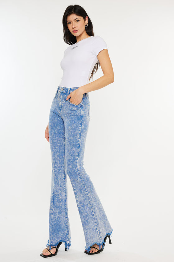 Freyja  High Rise Flare Jeans - Official Kancan USA