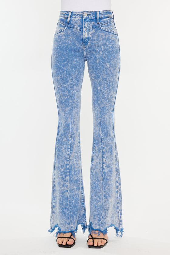 Freyja  High Rise Flare Jeans - Official Kancan USA