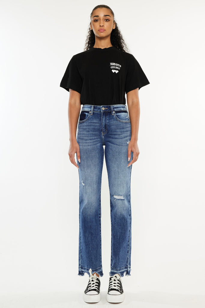 Georgia High Rise Slim Straight - Official Kancan USA