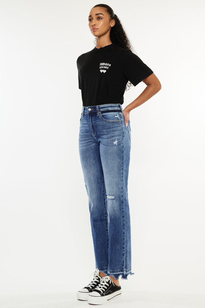 Georgia High Rise Slim Straight - Official Kancan USA