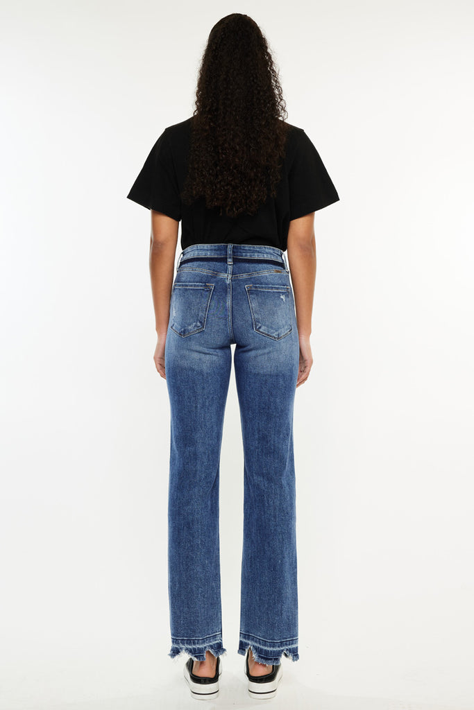 Georgia High Rise Slim Straight - Official Kancan USA