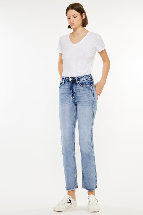 Sadie High Rise Straight Leg Jeans - Official Kancan USA