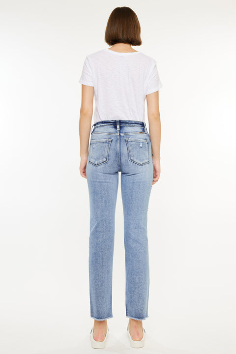 Sadie High Rise Straight Leg Jeans - Official Kancan USA