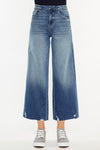 Shelly High Rise Cropped Wide Leg Jeans - Official Kancan USA