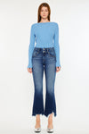 Celina High Rise Cropped Flare Jeans