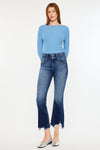 Celina High Rise Cropped Flare Jeans