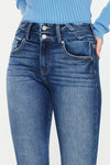 Celina High Rise Cropped Flare Jeans