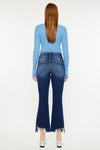 Celina High Rise Cropped Flare Jeans