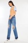 Linda High Rise Wide Leg Jeans