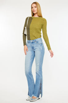  Lizzie Mid Rise Bootcut Jeans