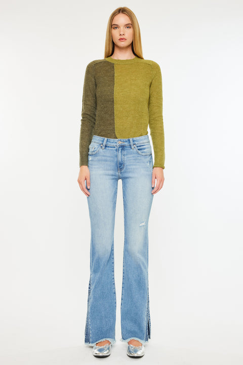 Lizzie Mid Rise Bootcut Jeans