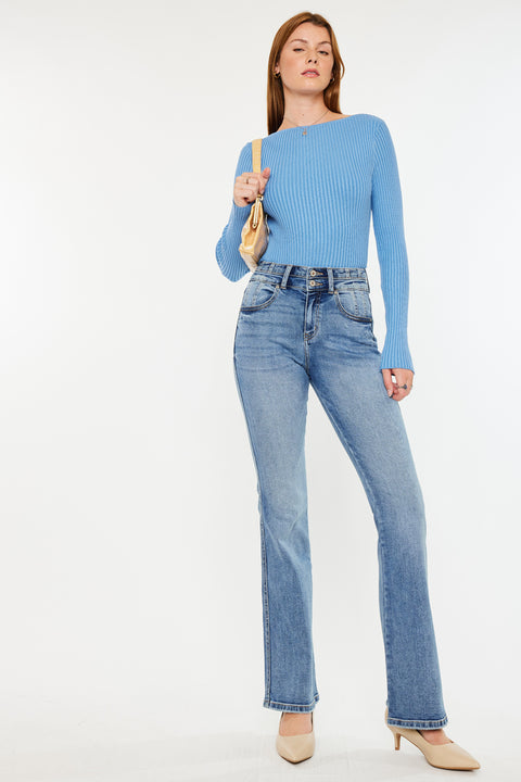 Trina High Rise Flare Jeans