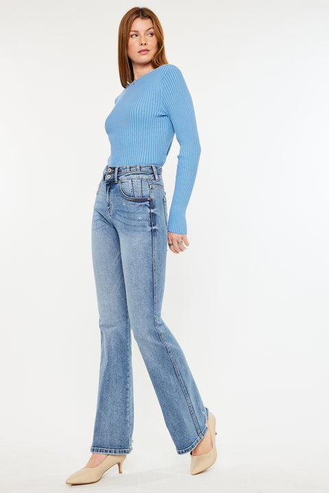 Trina High Rise Flare Jeans