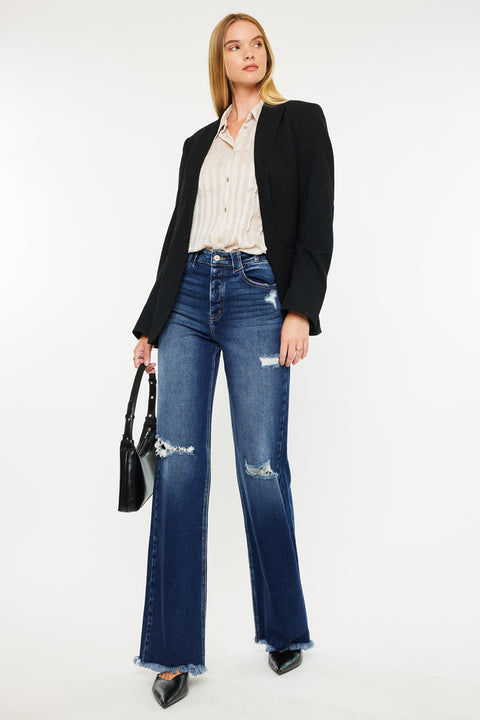 Izzie High Rise 90's Flare Jeans