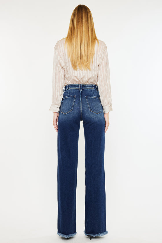 Izzie High Rise 90's Flare Jeans