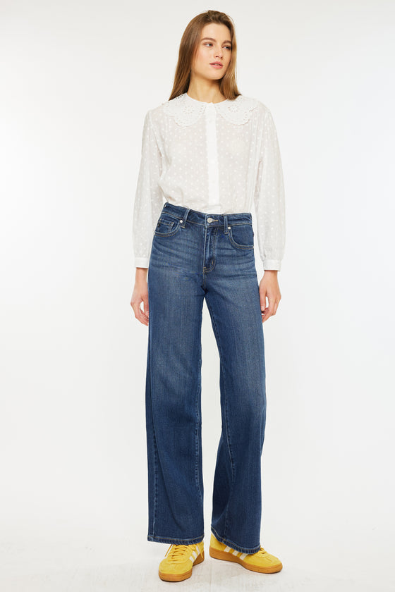 Samara High Rise Wide Leg Jeans