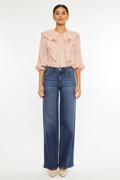 Samara High Rise Wide Leg Jeans